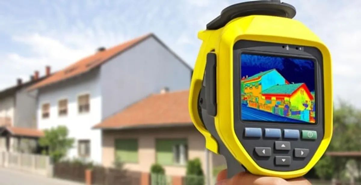 home energy audit service performing exterior thermal inspection to identify energy loss in Charleston, SC